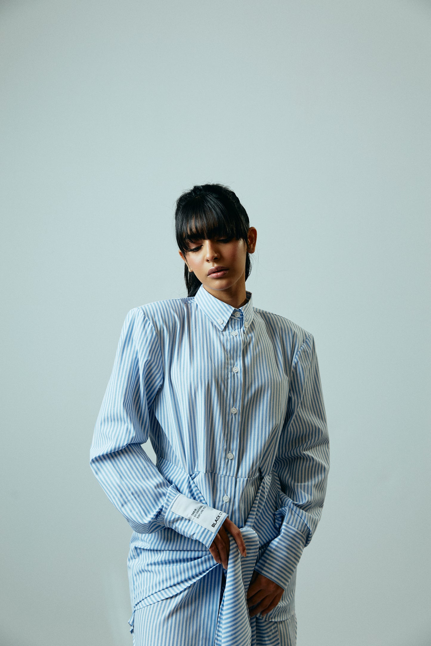 Waist Tie Shirt Dress